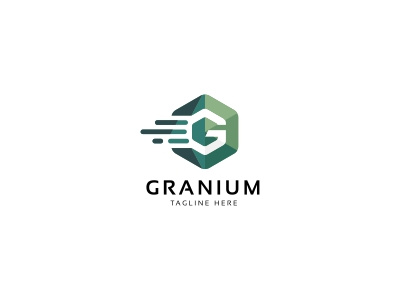 Granium - Hexagon Logo Template hexagon identity letter g logo logotype pixel professional software struture tech technology unique