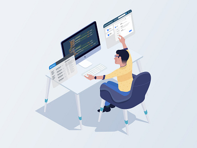 ezdi Website Banner Illustration banner illustration medical illustration