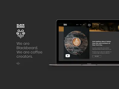 Blackbeard coffee house. We are coffee creators. app creative experience fashion interaction interface mobile prototype ui user ux web