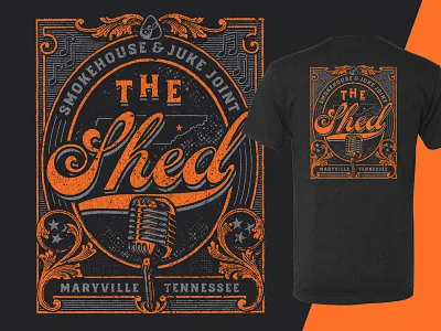 The Shed Apparel 2018 apparel knoxville maryville music t shirt t shirt design the shed