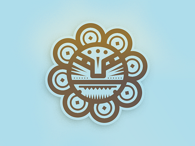 An African lion mask african lion mask