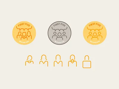 First Five Icon Design adobe illustrator icon icon design illustrator line line art vector vector art