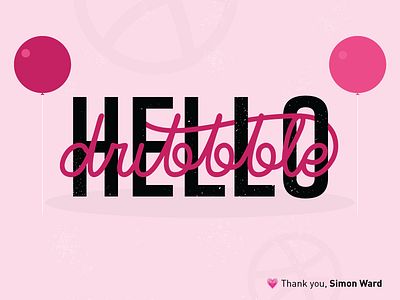 Hello :) debut typography
