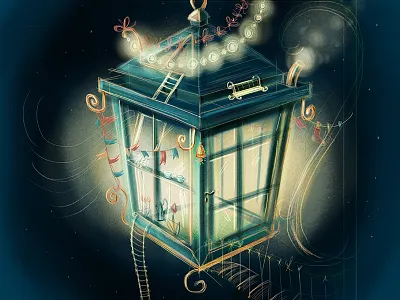 Light Home character children illusration illustration story