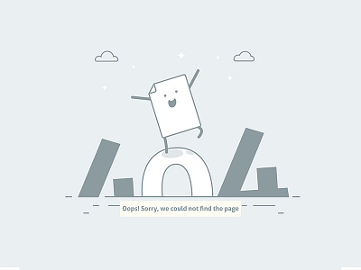 Error Page Illustration illustration landing page ui website