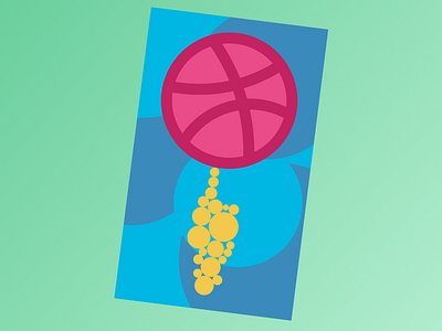 Many To One Dribbble Sticker dribble sticker sticker jam