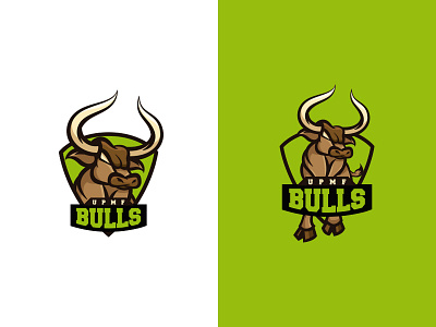 Mascot - UPMF animal bull bulls college illustration mascot school sport team