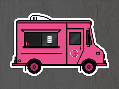 Order up! rebound sticker mule taco truck