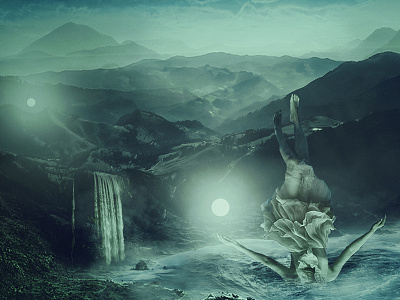 Parallel Universe art artwork dark designer designs girl illustration painting paralleluniverse photomanipulation photoshop ps25under25