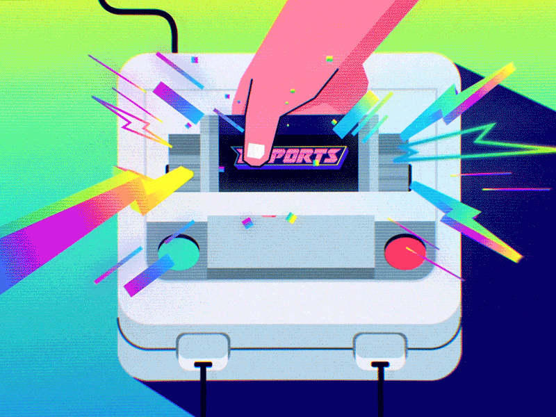 E Sports Explainer / Intro 2d cel esports explainer games