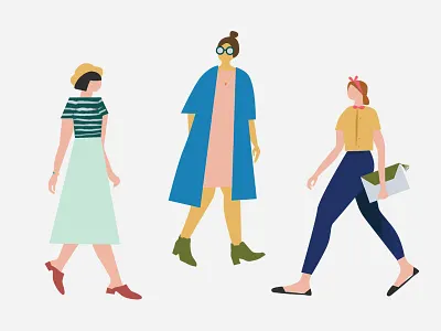 Aliquo Jewellery Ladies editorial illustration fashion illustration jewelery ladies spot illustration women