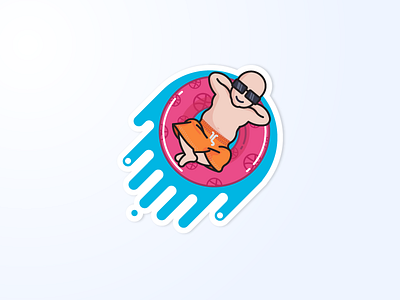 Dribbble Sticker dribbble player playoff sticker stickermule