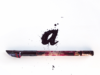 a a caligrafia calligraphy colapen foldedpen lettering rulingpen