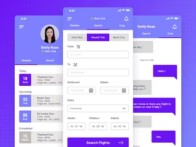 Holiday World travel app app branding design flat holiday ios simple travel ui ux