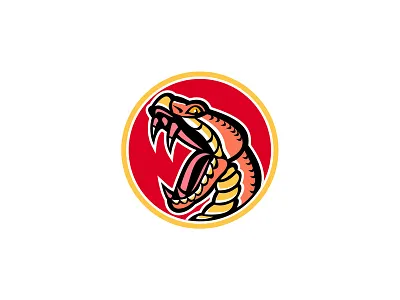 Copperhead Snake Head Mascot agkistrodon contortrix copperhead crotalinae head mascot pit viper reptile reptilian serpent snake venomous snake viper