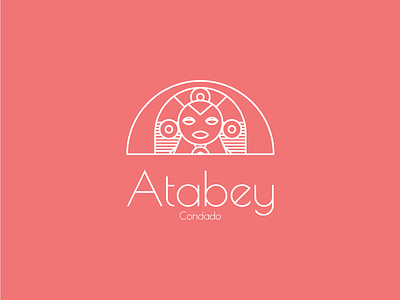 Identity Exploration for Atabey Condado branding identity illustration linear logo