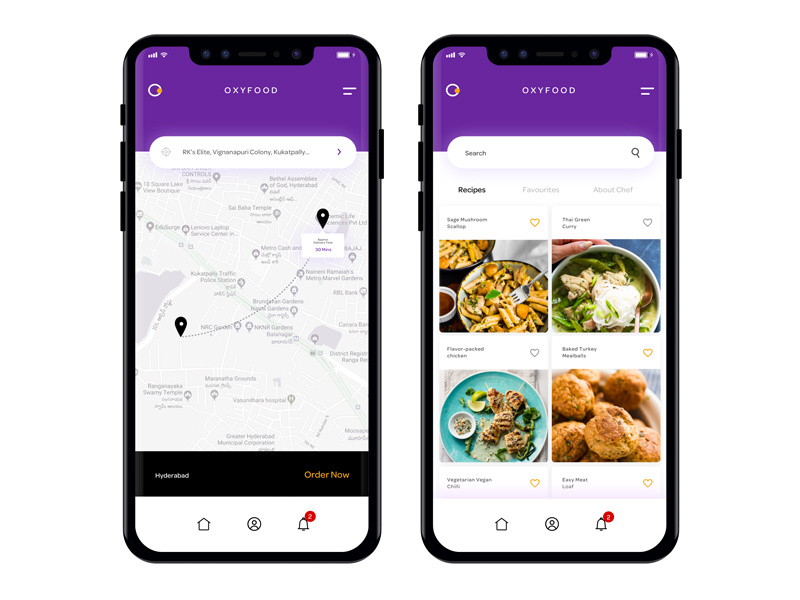 Example of UI/UX • Figma • Mobile App Designs