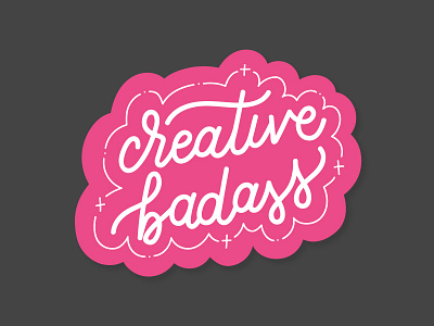 Creative Badass badass competition contest creative playoff sticker stickermule stickerpack