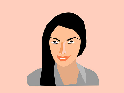 beautiful Lady beautiful girl icon vector