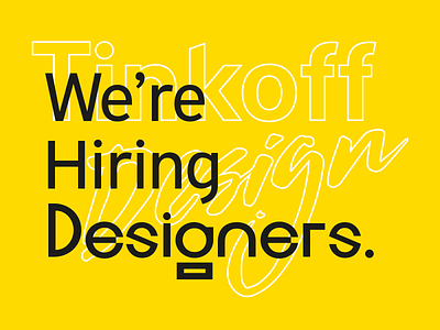 Hiring Designers designer fintech hiring job product tinkoff ui ux