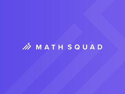 Math Squad Logo bigdata data deep learning logo math squad