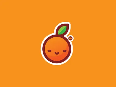 O is for Orange drawing icon illustration orange