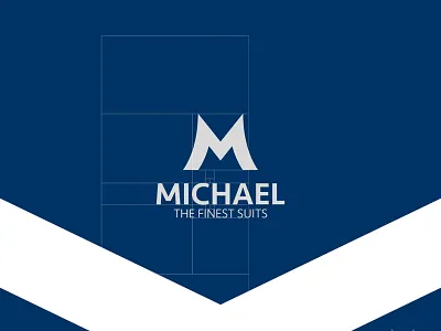 Michael Suits bold logo brand assets brand identity branding business company branding design illustration logo logos modern professional badge