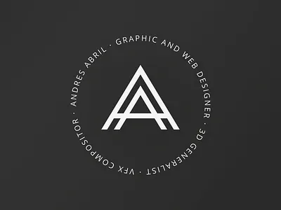 Personal Brand black brand design logo logotype white