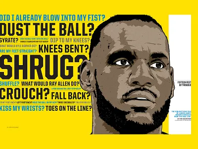 ESPN mag artwork digital digital art editorial espn illustration illustrator magazine portrait sport vector