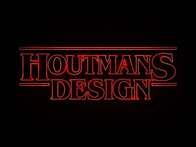 Houtmans Design Stranger Things like adobe design houtmans illustrator like netflix red show stranger things tv