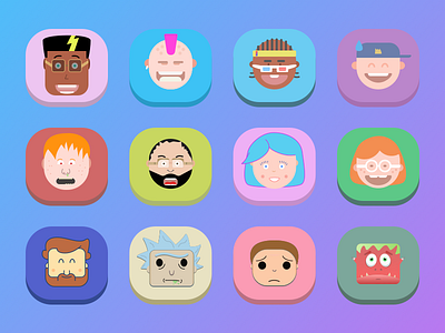 Characters - Sketch illustration challenge #1 2d 3d avatar characters design icon illustration persona sketch