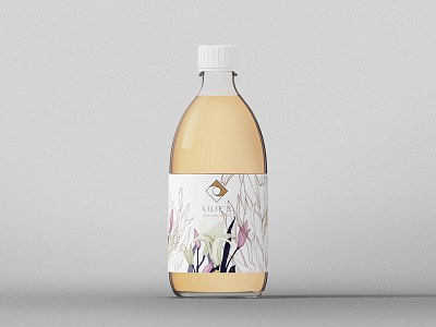 Lily pattern design, packaging art artwor design flower lily packaging pattern