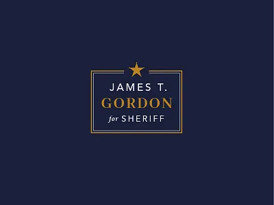Sheriff 1 campaign election icon logo politics sheriff star