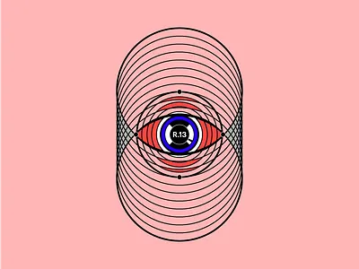 Third Eye Opening badge consciousness eye geometry illustration lines third eye vector