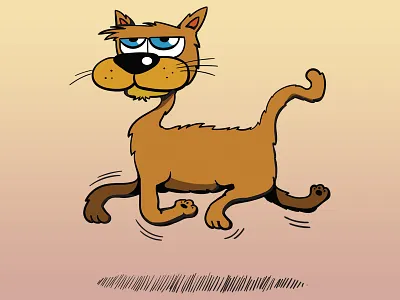 Miu Miu the Floating Cat cartoon cartooning for kids cat doodle floating cat illustration miu miu thinkdoodledo