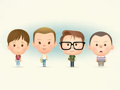 Castle Rock Cuties caricature character design cute gallery 1988 illustration jerrod maruyama jmaruyama kawaii logo sew cute