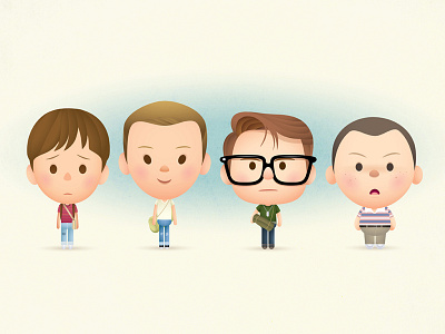 Castle Rock Cuties caricature character design cute gallery 1988 illustration jerrod maruyama jmaruyama kawaii logo sew cute