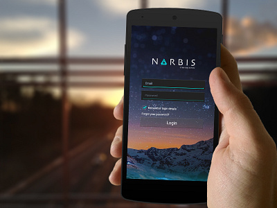 #Exploration | Narbis App android app ui