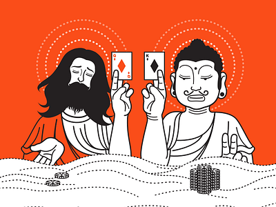 The bets of the gods illustration