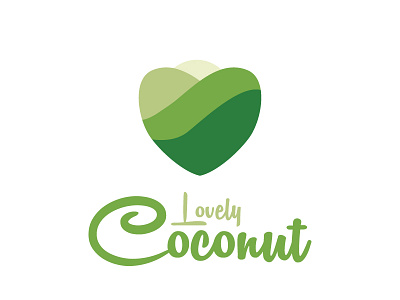 Lovely Coconut coconut cream heart ice cream icon logo lovely lovely coconut tender tender coconut