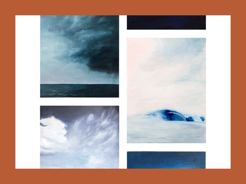 Artist profile animation animation art artist clean css animation minimal personal showcase surf surf art surfing website