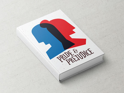 Pride & Prejudice Book Cover book cover minimal