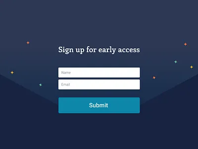 Pensieve AI Landing landing login sign up stars
