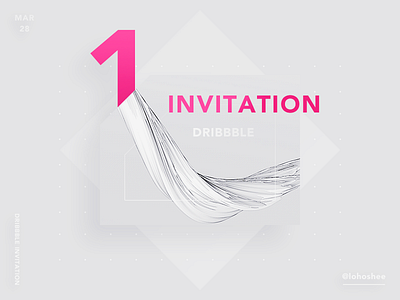 Dribbble invitation dribbble invitation invite poster