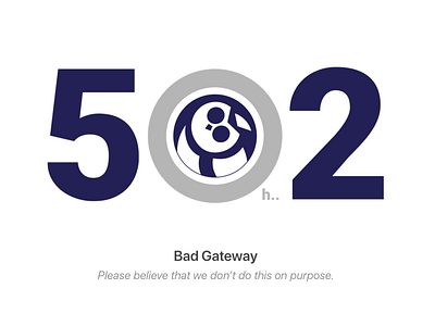 502 502 error page