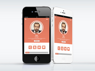 Mobile Portfolio branding designers logo mobile ui ux