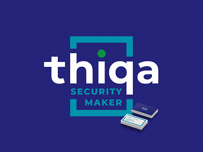 Thiqa digital logo logotype security