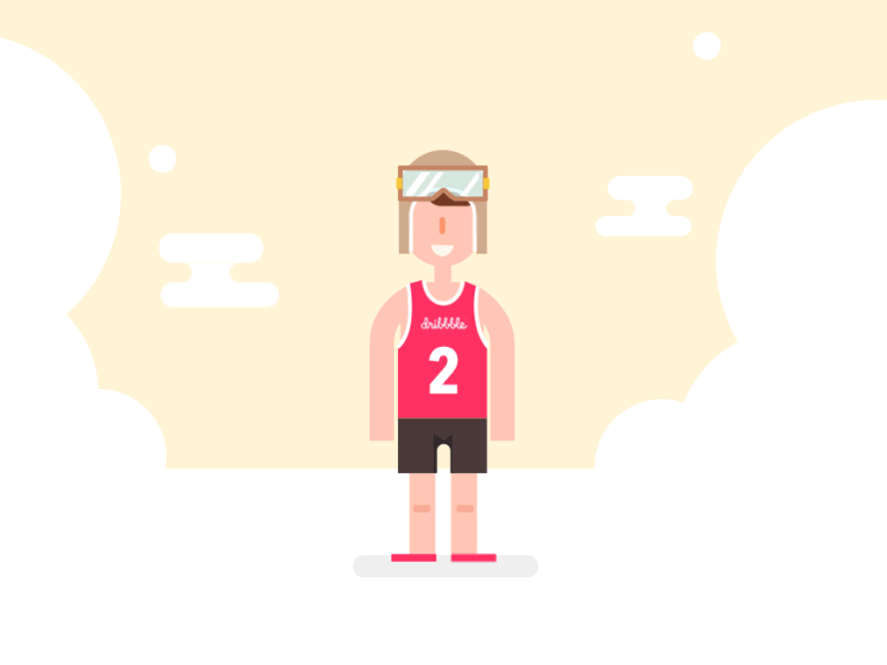 Dribbble Invite animation