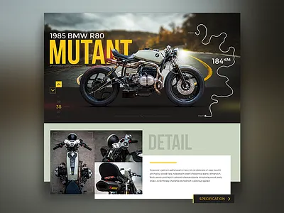 Mutant design moto ui ux webdesign website