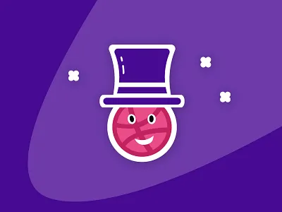 Dribbble Magic | Sticker Playoff ball dribbble hat magic magician playoff sticker stickermule